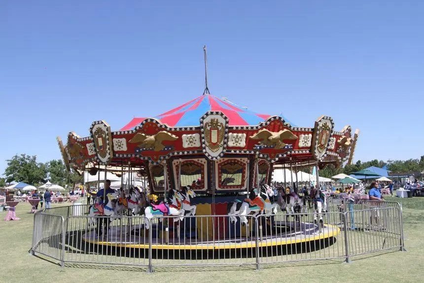 Carousel Ride Attraction Event Production Las Vegas