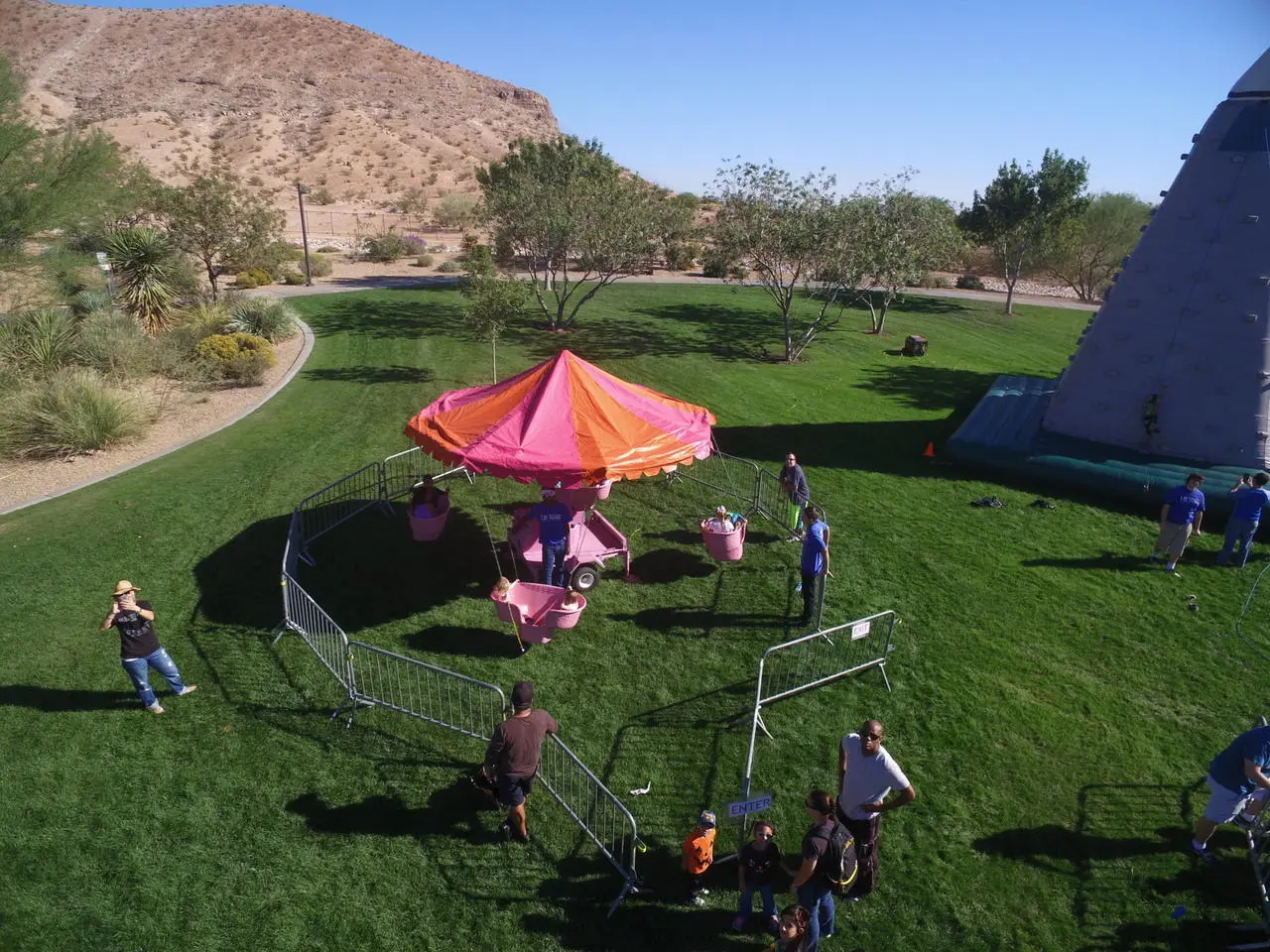 Kiddie Swing Ride