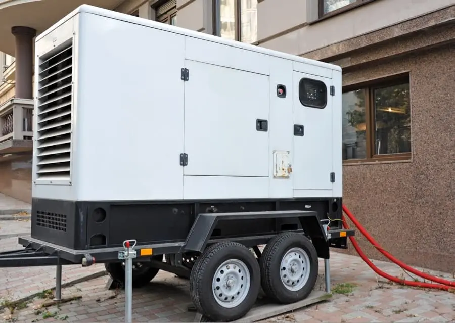 Portable Generator Power Supply Event Production Las Vegas