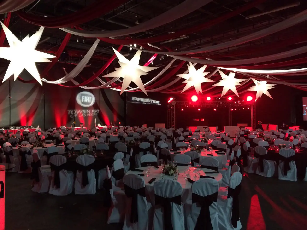 Comprehensive event production services header for Las Vegas event production company
