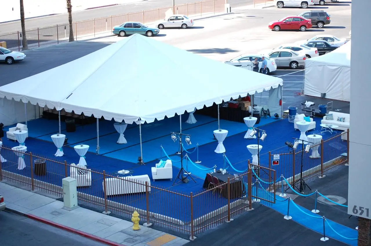 Event Specialty Tent Installation